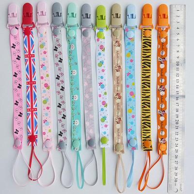 Новые мультяшные узоры, зажимы для детской соски, цепочки, противоскользящая пустышка, держатель для кормления, подвесные аксессуары