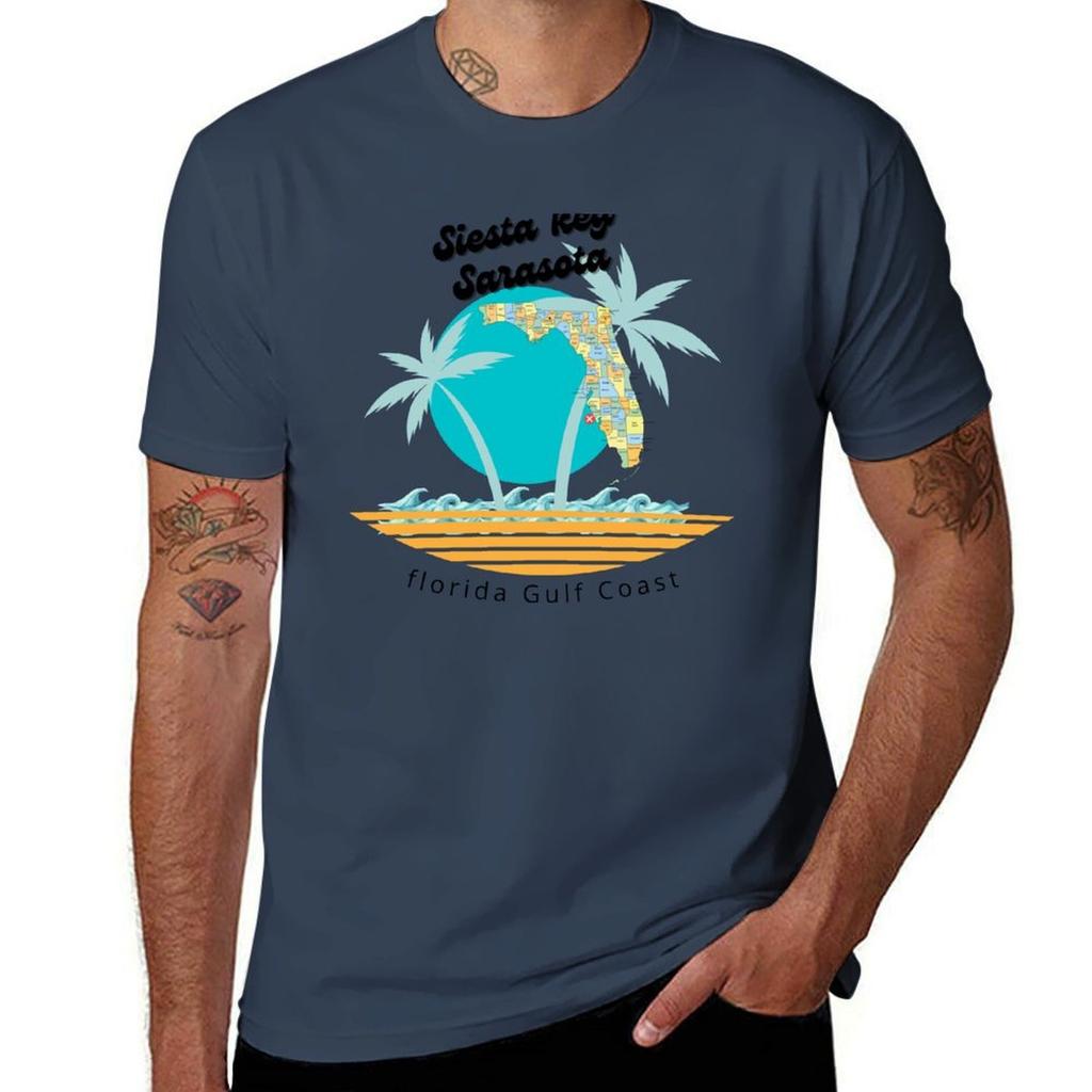 Siesta Key Beach Tshirt Fitness Training Breathable Tee
