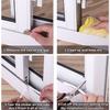5m Window New Tape Brush Door Strip Windproof Sealing Strip Door And Window Seal Self Adhesive Pile Weatherstrip