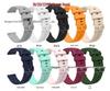 Силиконовый ремешок для часов Garmin Venu с мелким клетчатым узором, текстурированный ремешок Vivomove Sport, 18/20/22 мм.