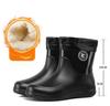 Rubber Rain Boot Fishing Shoes Casual Waterproof Comfortable Fashion Non-slip Strong Wear-resistant Trend Large Size 48