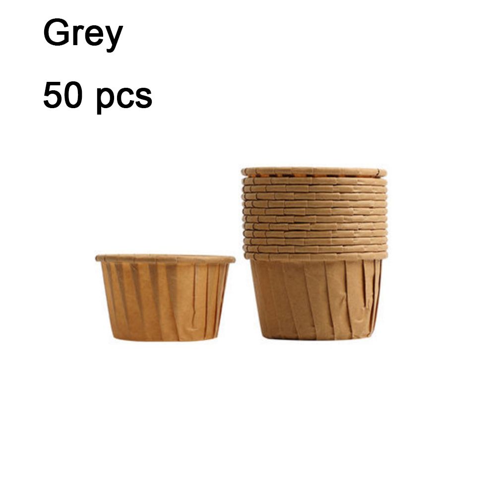 50 шт. Новые коробки для тортов своими руками, бумажные стаканчики для кексов, обертка для выпечки кексов