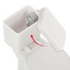 Dollhouse Toilet Mini Flushing Toilet Toy Dollhouse Miniature Bathroom Toilet