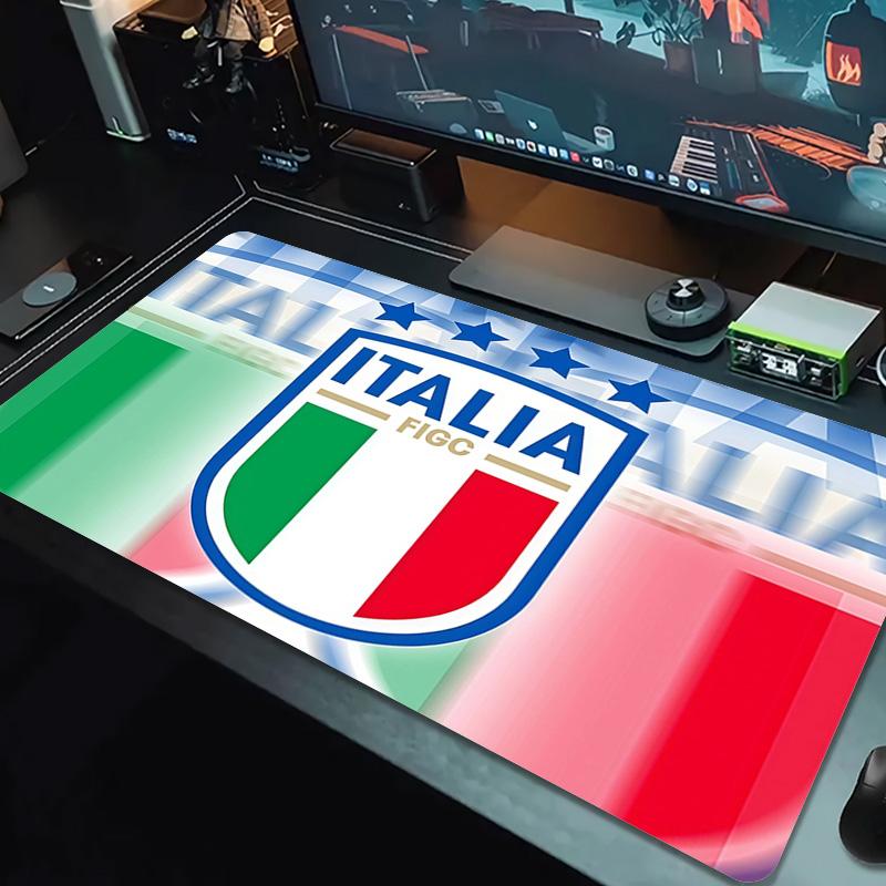 Italy National Football Team2 Print Cushion Non-slip Laptop Tablet Big Mousepad XXL Mat Mini PC Playmat With Lock edge