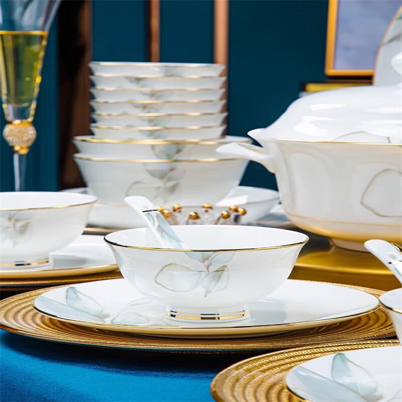 Taozhi Spring's Intent Ceramic Dinnerware Set