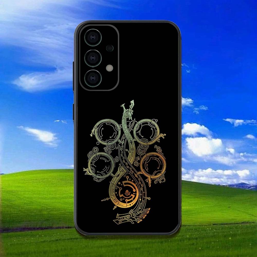 Чехол для телефона Game M-Monster-Hunter для Samsung Galaxy A13, A21s, A22, A31, A32, A52, A53, A71, A80, Мягкий черный корпус