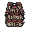 The Sopranos Family Rucksacks Boys Girls School Carrier Students Schoolbags Animated Children Rucksack Carry Bag Spacious
