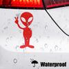 Alien Reflective Personalized Car Stickers Car Bumper Decorative Warning Stickers Night Driving Safety Reflective Stickers