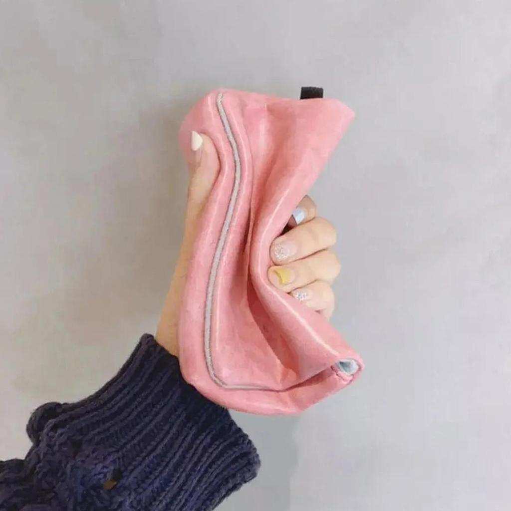 Camera Bag Solid Color PU Shockproof Small Digital Camera Case Multi-functional Portable Convenient Photography Bag