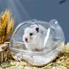 Box Hamster Bathroom Bath Pet Sand Room Transparent Mouse Pet Toilet