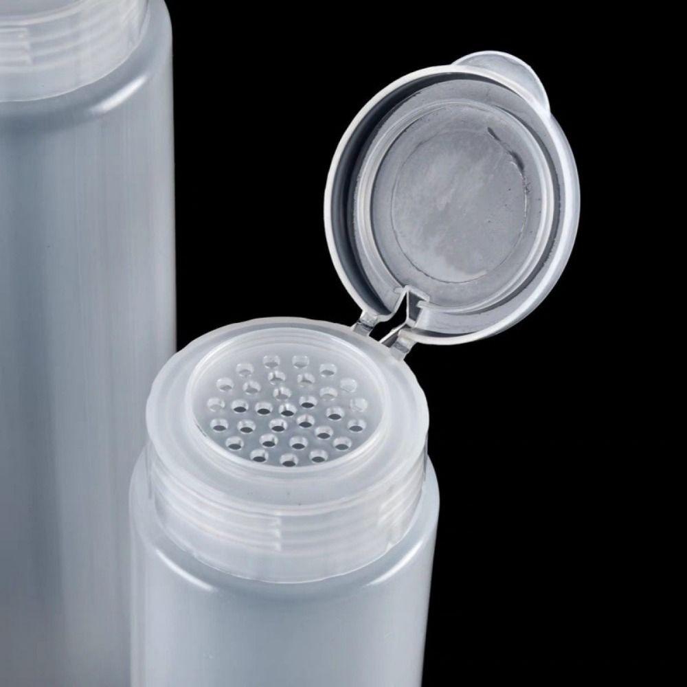 Detachable Plastic Seasoning Bottle Transparent BBQ Powder Jar Spice Bottle  For Barbecue