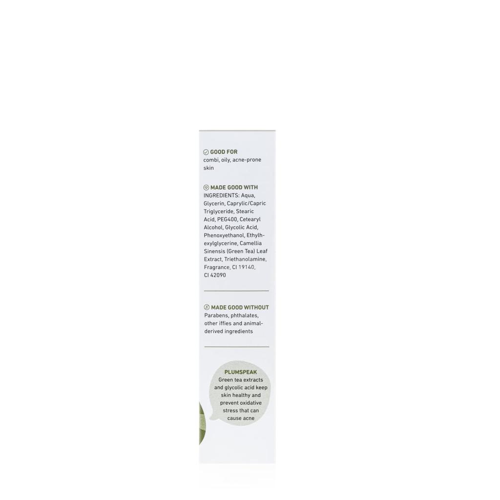 Plum Green Tea Mattifying Face Moisturizer 50ml for Oily Skin | Controls Oil Hydration Non-Sticky Daily Moisturizer