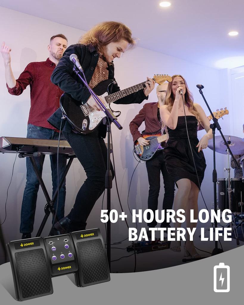 Планшет Donner Page Turner Page Turner Music Turner Беспроводная педаль для перелистывания нот Hands Free (черный)