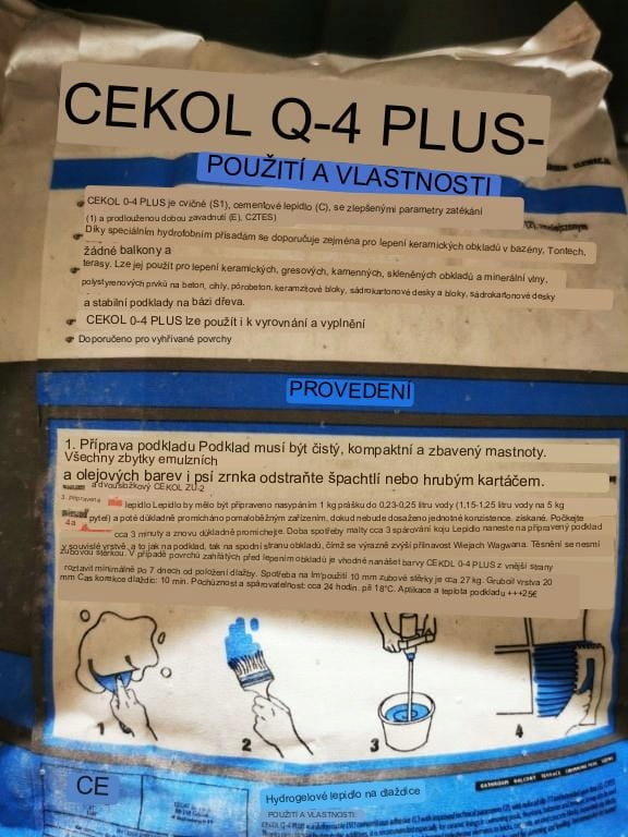 Hydrogel Tile Adhesive Cekol Q4