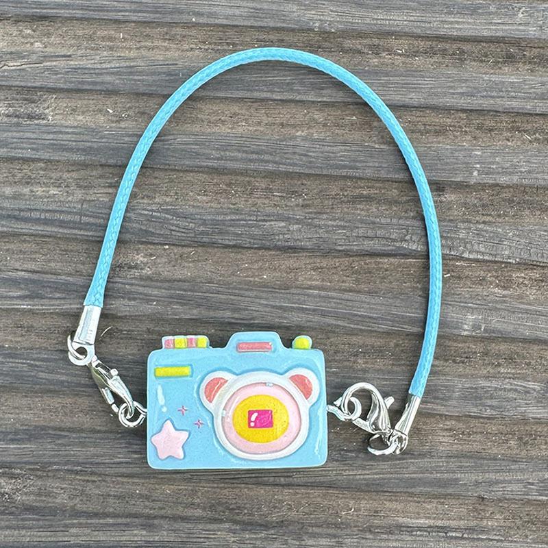 Творческий DIY камера игрушка кулон мультяшная камера подвесные украшения аксессуары мультяшная мини-модель сумка ключ аксессуар подарки