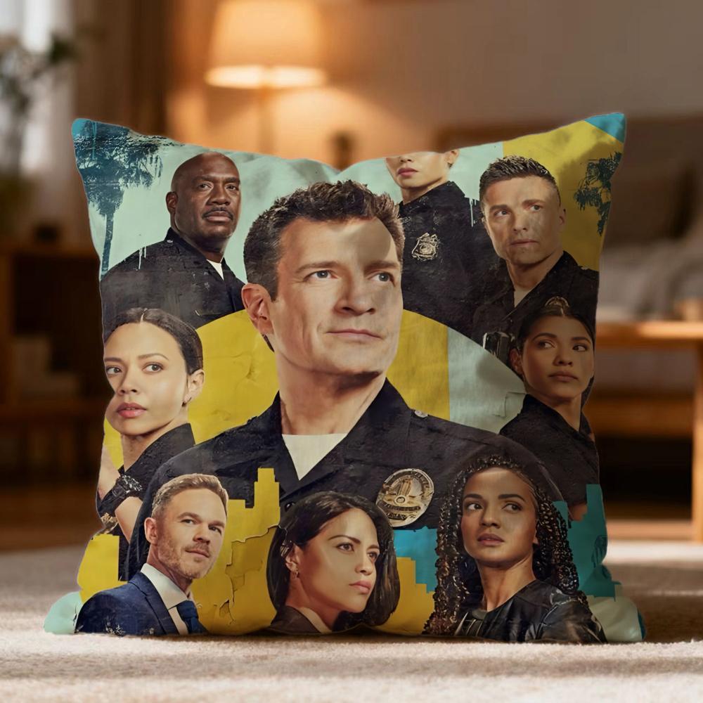 Популярная наволочка The Rookie Cushion Cover Мягкая Стирка и Стирка Многоцелевая для Дивана Кровати Путешествий Офиса