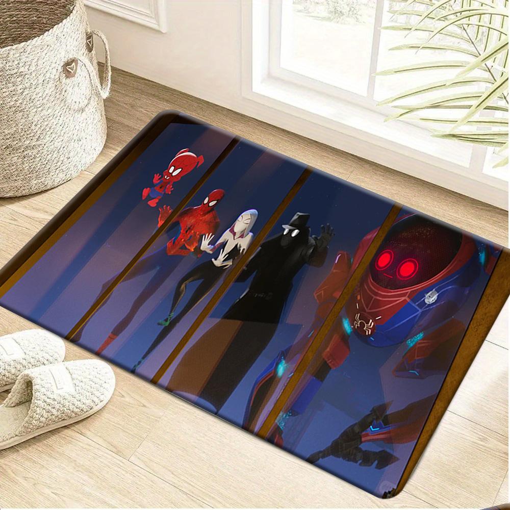 Marvel Licensed Fleece Doormat | Hulk, Iron Man, Captain America, Thor, Avengers Cartoon Design, Machine Washable, Polyester,