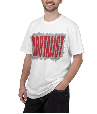 The Brutalist Shirt | Architecture Gift | Minimalist Streetwear | Bold Slogan Tee