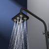 High-Pressure Small Shower Head Spray Low-Pressure Boost Smooth Surface Finish Shower Head