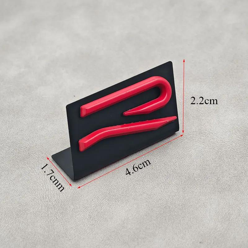 OPQ1 2026 Hot VOLKSWAGEN 3D Metal R Logo Emblem Car Rear Trunk Sticker Front Grill Badge For Volkswagen VW Polo MK8 Passat Tiguan CC