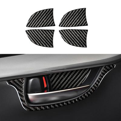 Для Lexus NX 200 200t 300h 2014- внутренняя ручка двери крышка чаши отделка наклейка внутренние аксессуары автомобиля карбон