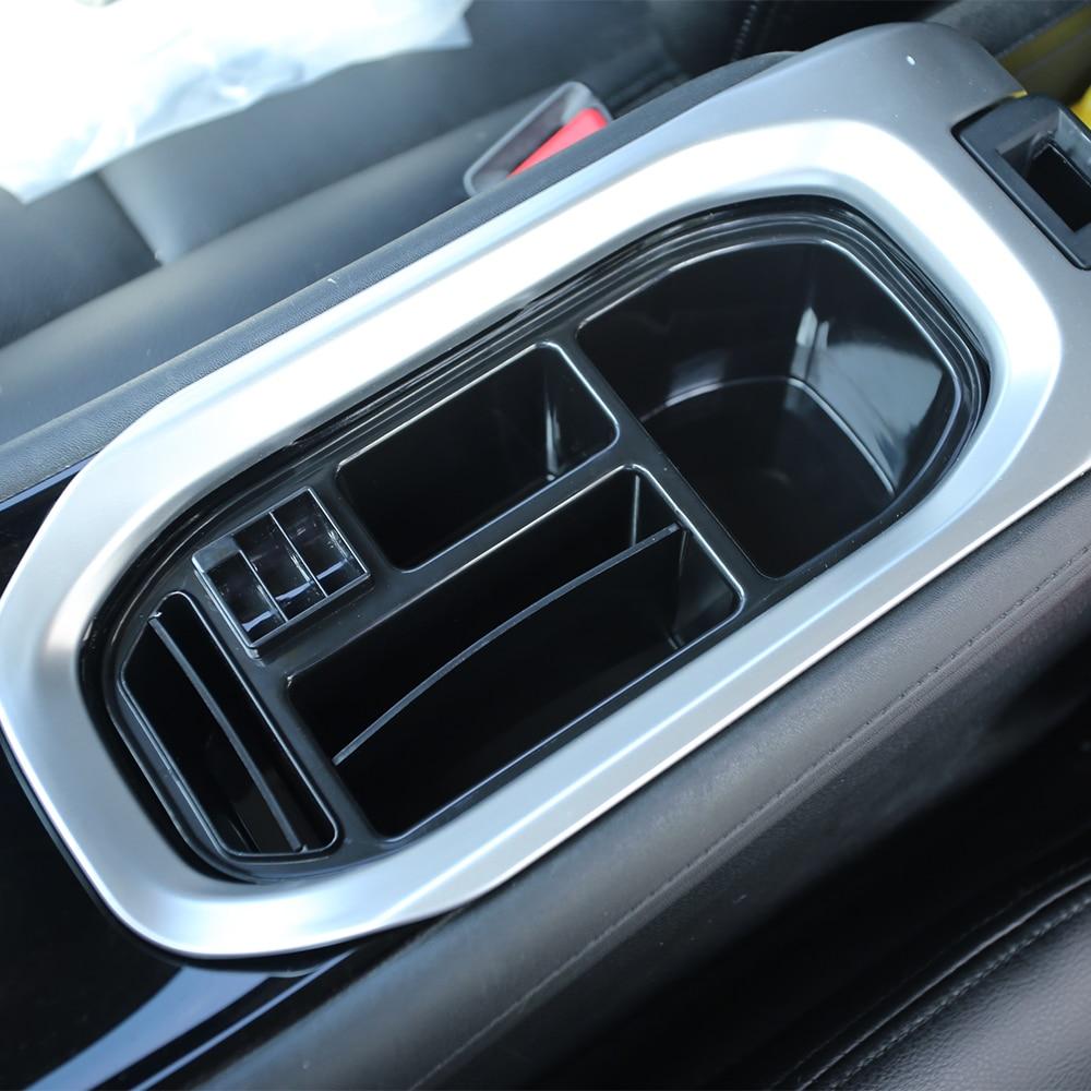 Car Center Console Water Cup Frame Cover Sticker for Honda Vezel HRV HR-V 2014 - 2022