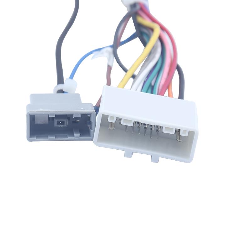 For Nissan low-end universal model ISO Wiring Harness Adapter Car Radio Head Unit Audio 20 Pin Connector For 16 Pin Android Radio Accessories 4