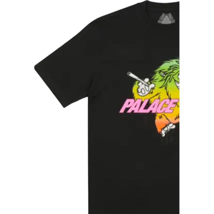 Palace FW21 Футболка с большим вырезом, унисекс, футболки, черный цвет P21TS042