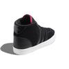 Adidas Neo Cf Daily Qt Mid Прочные Легкие Высокие Кеды Женские Кроссовки Угольно-Черные B74252
