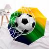 1pc Soccer Goal Themed High-quality Umbrella,Automatic Opening and Closing Umbrella,Multi-functional Umbrella G0811225
