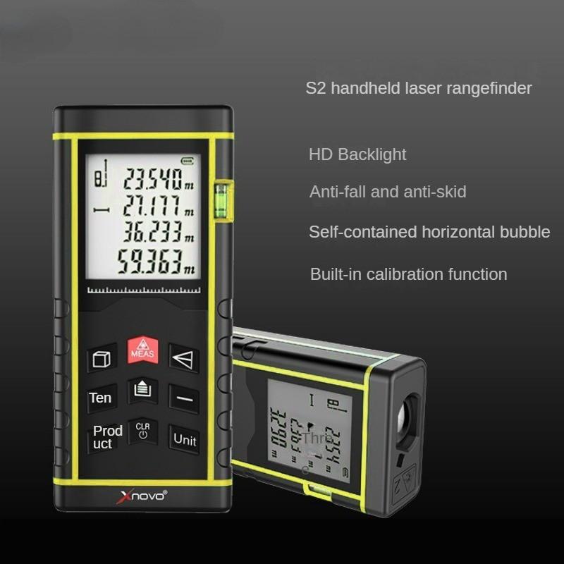 120 * 54 * 29mm Waterproof Engineering Measuring Instrument Mini Handheld Electronic Laser Distance Meter Portable Infrared Laser Rangefinder