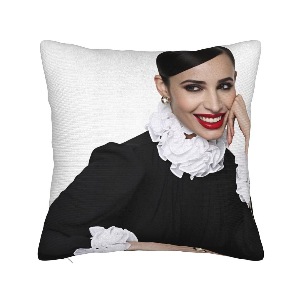 SSofia CCarson Pillow Cover Novelty Pillow Case For Living Room Bed Chair Soft Pillowcases Birthday Gift