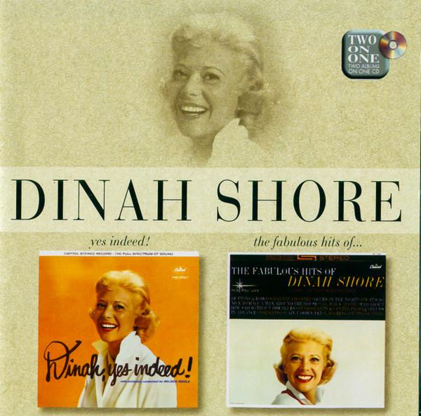 CD ДИНА ШОР - Да, действительно/Замечательный хит 724349673021 Capitol Records 1998 Европа Джаз Б/у