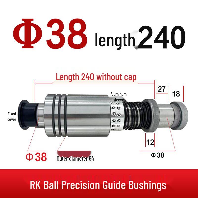 Replacement Disc Mill Mold Accessories - Cross Roller Rolling Rubber Sleeve & Outer Guide Post Bushing Set