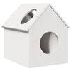 VidaXL Cat House White 41x50x50 Cm Solid Pine Wood, Indoor Cat House, Cat Furniture, House for 859296