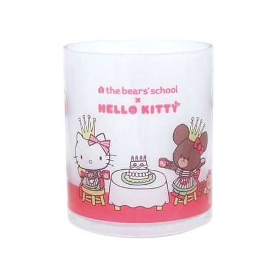 Kuma no Gakkou Sanrio Hello Kitty Glass Mug Cup Approximately 280ml Party Made Japan 317117