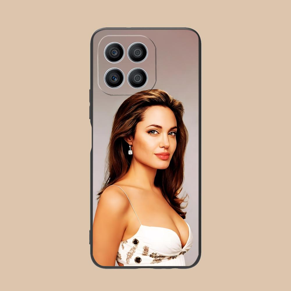 Матовый ТПУ чехол для мобильного телефона Angel Jolie для Honor 90 80 70 60 50 30 20 10 9 8 7 Pro S SE Lite 5G Цветной печатный чехол