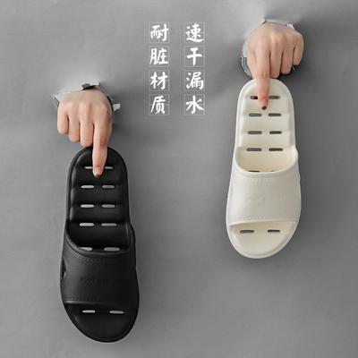 Модные тапочки для ванной комнаты для пар, для дома, протекающие, для купания, летние тапочки из ЭВА для мужчин