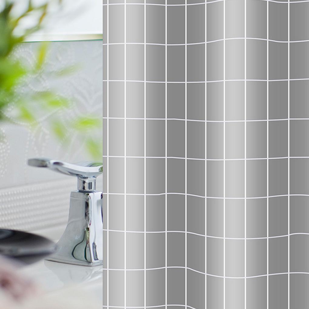 Современная занавеска для душа из полиэстера для стильных ванных комнат - водонепроницаемая и простая в уходе занавеска для душа водонепроницаемая