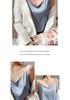 Women's V-neck Ice Silk Camisole Vest - Short Summer Outerwear & Innerwear 2025