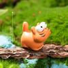 Cartoon Animal Frog Snake Tiger Ornament Micro Landscape Resin Home Decoration Ornaments Dollhouse Cute Gardening Accessories