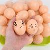 4Pcs Fall Resistant Artificial Egg Smooth Surface Plastic Realistic DIY Easter Compact Chicken Egg for Kids