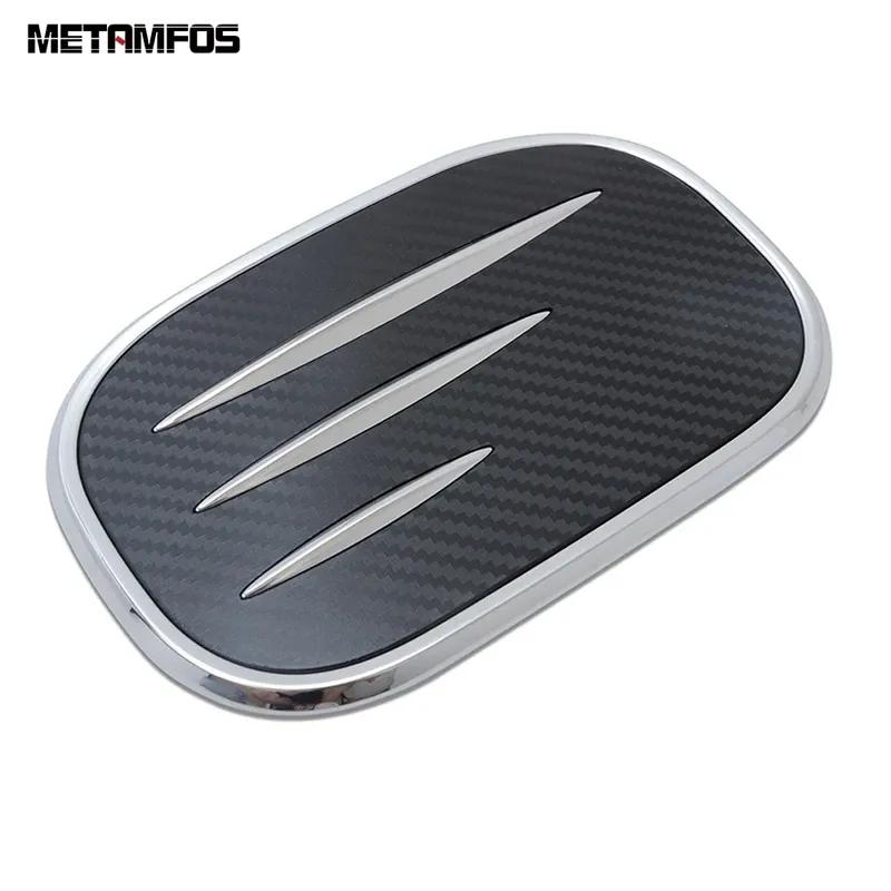 Fuel Tank Cap For Mazda CX-5 CX5 KF 2017- 2024 Chrome Oil Filler Cover Trim Decoration Sticker Exterior Car Accessories