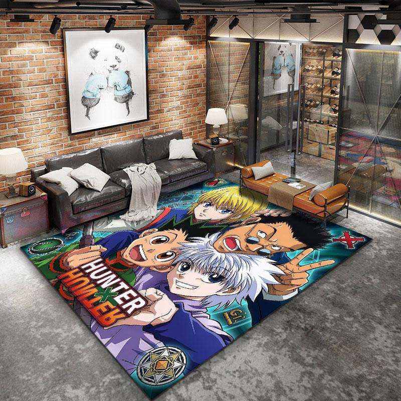 Hunter X Hunter Carpet Rug For Living Room Bedroom Home Sofa Decoration Kids Play Nonslip Floor Mat