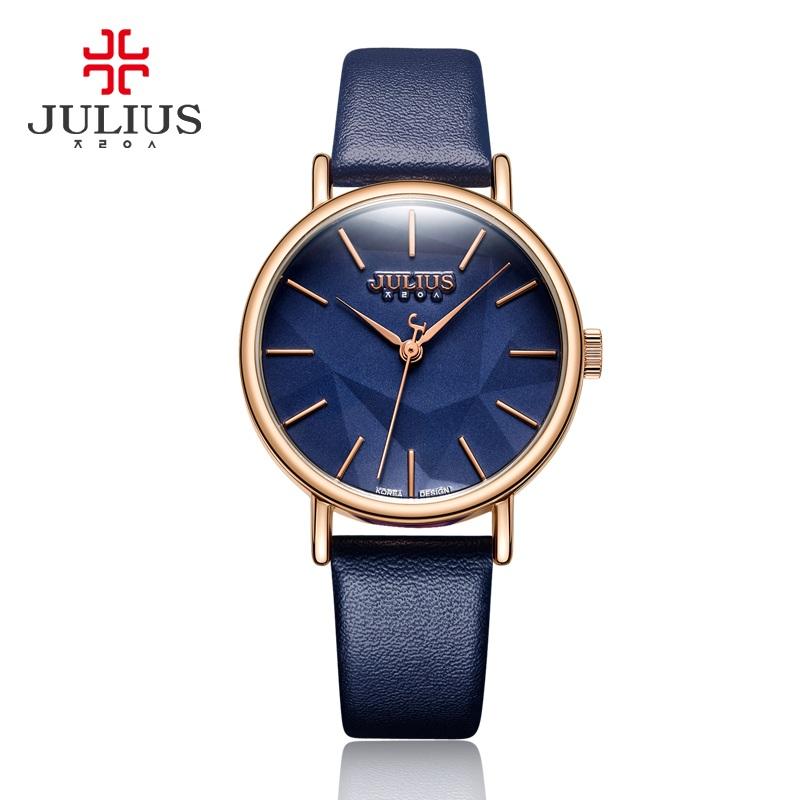 Летние Новые Креативные Женские Кварцевые Наручные Часы Julius Montre Femme Оригинальные Часы Час Япония 2035 Механизм Повседневные Часы JA-985