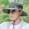 Hat Men's Sun Hat Outdoor Summer Sun Protection Travel Leisure Korean Version Fisherman Hat Men's Mountaineering Fishing Sun Hat