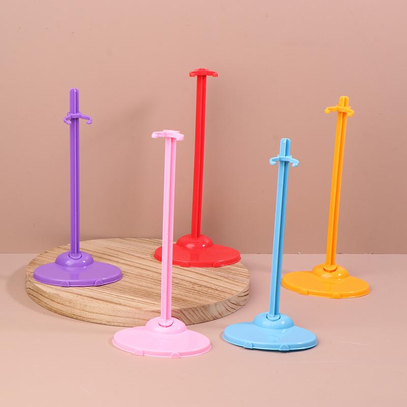 2Pcs Transparent Stand Support For Dolls Holding Clear Color Toy Figure Display Holder 1/6 Doll Prop Up Mannequin Model
