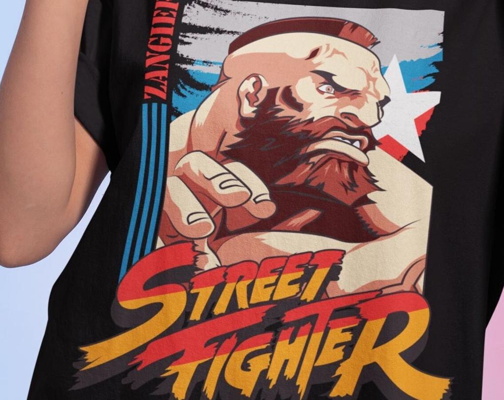 Zangief SFII Turbo Hyper Fighting Premium Unisex T shirt