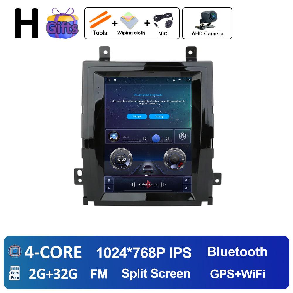 Для Cadillac Escalade 2007 2008 2009 2010 2011 2012 2013 Android Auto Беспроводной Carplay 9,7 дюймовый Сенсорный экран WIFI Аксессуары 4G