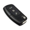 KEYYOU 433MHz 4D63/4D60 Chip Flip Folding Remote Control Car Key For Ford Focus 3 2 Mondeo Fiesta Key Case 3 Buttons 80/40 Bit